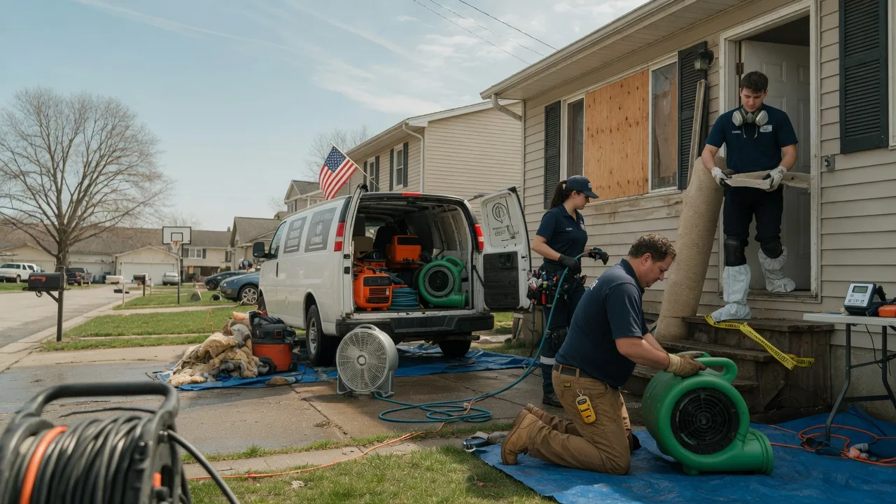 Water Damage Restoration in Big Island, VA near me